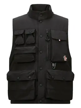 Moncler Grenoble: Чёрный жилет 