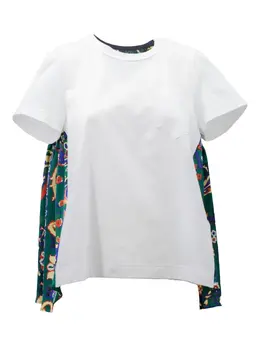 sacai: Белая футболка 