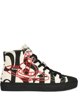 Vivienne Westwood: Чёрные кроссовки  Orb