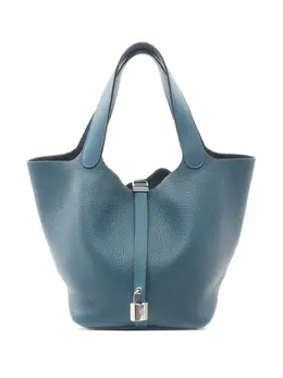 Hermès Pre-Owned: Голубая сумка 
