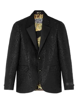 Versace: Пиджаки с леопардовым принтом 