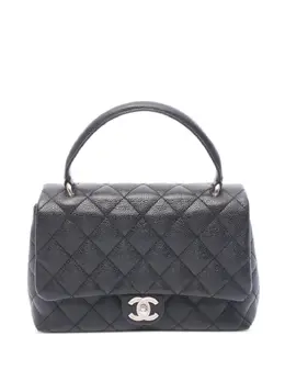 CHANEL Pre-Owned: Чёрная сумка 