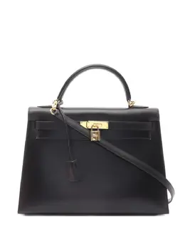 Hermès Pre-Owned: Чёрная сумка 