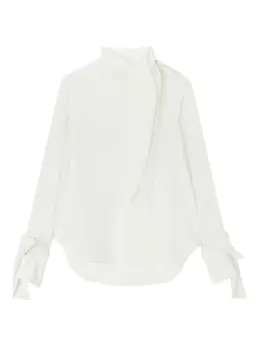 Ermanno Scervino: Блуза с бантом 