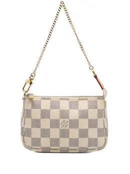 Louis Vuitton Pre-Owned: Белая сумка 