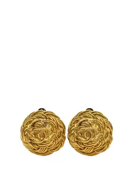 CHANEL Pre-Owned: Серьги 