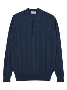 John Smedley: Голубое поло 
