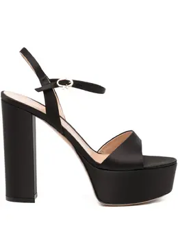 Gianvito Rossi: Чёрные сандалии 