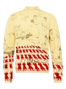 JW Anderson: Жёлтый свитер 