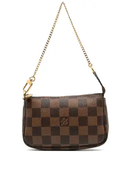 Louis Vuitton Pre-Owned: Коричневая сумка 