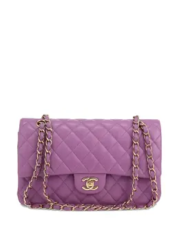 CHANEL Pre-Owned: Фиолетовая сумка 