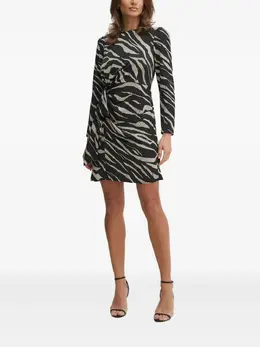 DKNY: Платье с принтом зебры 