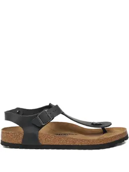 Birkenstock: Чёрные сандалии 