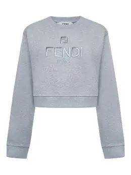 FENDI: Светлый свитшот 
