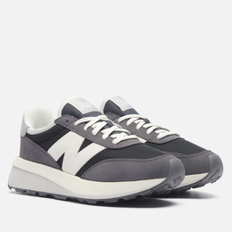 New Balance: Серые кроссовки 