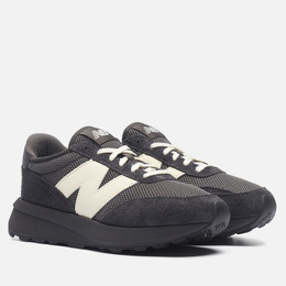 New Balance: Чёрные кроссовки 