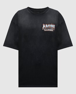 AMIRI: Чёрная футболка 