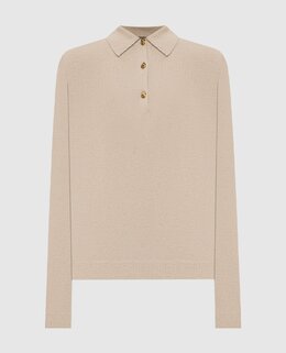 Loro Piana: Бежевое поло 