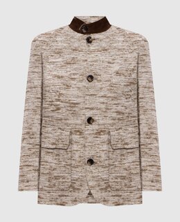 Loro Piana: Бежевый жакет 