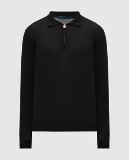 Kiton: Чёрное поло 