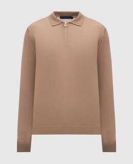 Kiton: Коричневое поло 