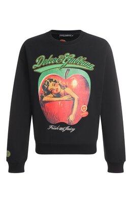Dolce & Gabbana: Хлопковый свитшот 