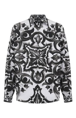 Dolce & Gabbana: Хлопковая рубашка 