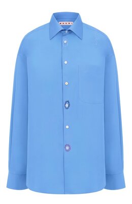 Marni: Хлопковая рубашка 