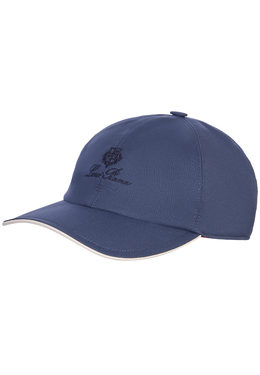 LORO PIANA: Синяя кепка 