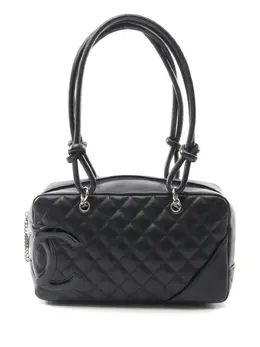 CHANEL Pre-Owned: Чёрная сумка 
