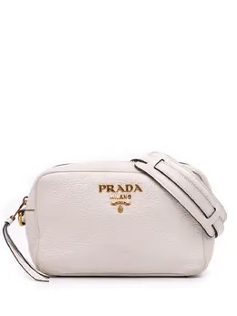 Prada Pre-Owned: Белая сумка 