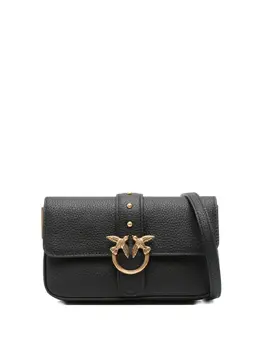 PINKO: Чёрная сумка через плечо 