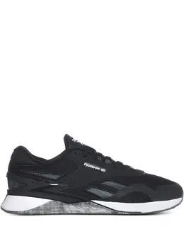 Reebok: Чёрные кроссовки  Nano