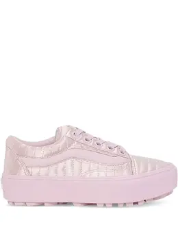 Vans: Розовые кроссовки  Old Skool