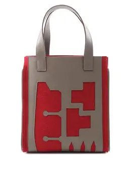Hermès Pre-Owned: Серая сумка-шоппер 