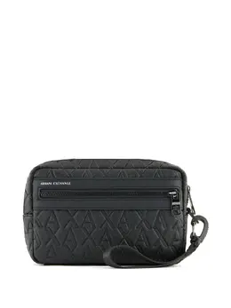Armani Exchange: Чёрная сумка 