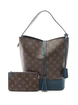 Louis Vuitton Pre-Owned: Голубая сумка 