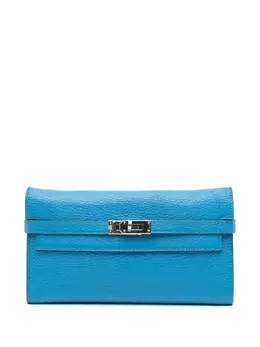Hermès Pre-Owned: Голубой кошелёк 