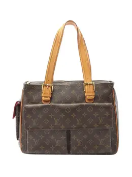 Louis Vuitton Pre-Owned: Коричневая сумка-шоппер 