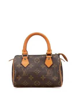 Louis Vuitton Pre-Owned: Коричневая сумка 