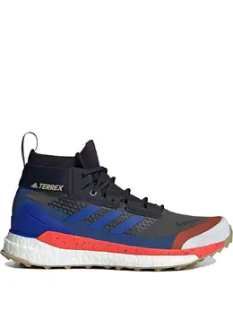 adidas: Чёрные кроссовки  Terrex Free Hiker