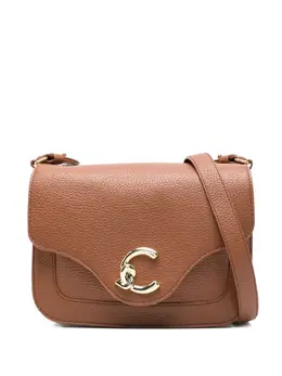 Coccinelle: Коричневая сумка через плечо 
