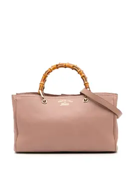 Gucci Pre-Owned: Розовая сумка-шоппер 