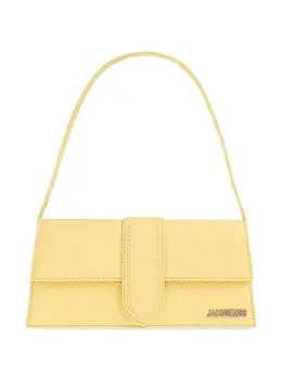 Jacquemus: Жёлтая сумка-шоппер 