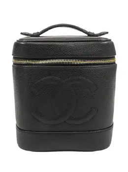 CHANEL Pre-Owned: Чёрная сумка 