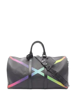 Louis Vuitton Pre-Owned: Радужная дорожная сумка 