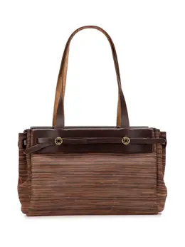 Hermès Pre-Owned: Коричневая сумка-шоппер 
