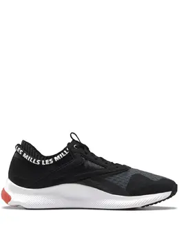 Reebok: Чёрные кроссовки 