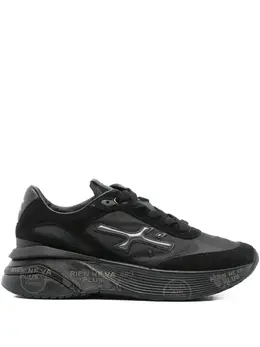 Premiata: Чёрные кроссовки 