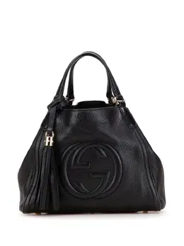 Gucci Pre-Owned: Чёрная сумка 